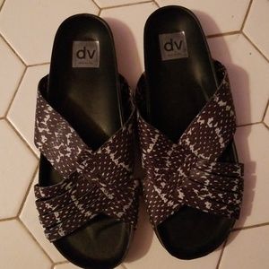 DV leather slides